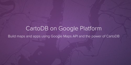 cartodb google platform