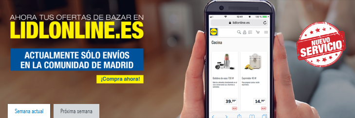 lidl ecommerce madrid